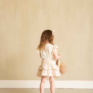 House of Jamie meisjes ruffled skirt flowerbomb print