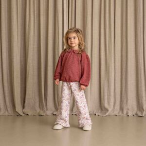 House of Jamie meisjes broek floral winter muse print