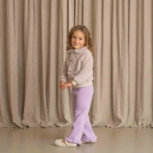 House of Jamie Classic Ruffled Pants Frosted Lilac