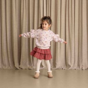 House of Jamie meisjes rok ruby sparkle rood