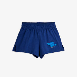 Planet short blauw