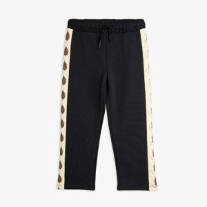 Mini Rodini Elephant shrew panel sweatpants zwart