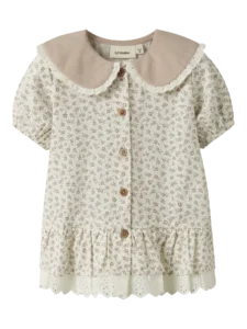 Loose shirt met bloemenprint – Lil’ Atelier