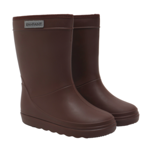 En Fant kinderen thermo boots bruin Coffee Bean wol gevoerd
