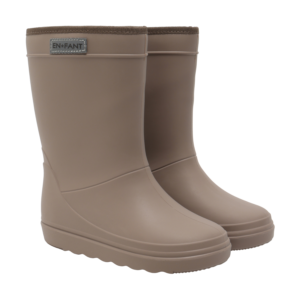 En Fant kinderen thermo boots solid bruin unisex wol gevoerd