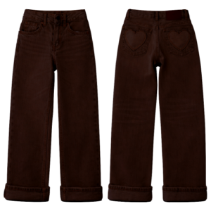 Baje Studio meisjes broek Maey Bruin choco
