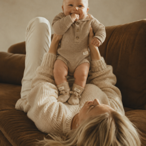Baje Studio romper Deen taupe