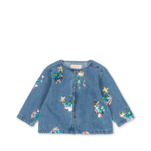 Konges Sløjd denim jasje Magot rainbow star