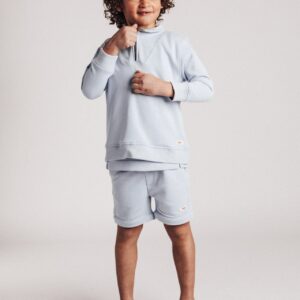 Baje Studio Mazo sweater lichtblauw