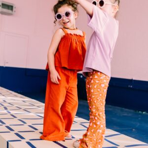 Jacky flare pants bold leo – Jacky Sue