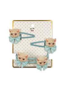 Konges Sløjd meisjes haaraccessoires set kitty print