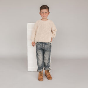 Your Wishes denim worker jeans mid blue