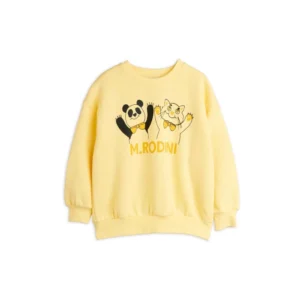 Relaxed Fit Sweatshirt panda en kat print