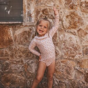 Saba Tulip meisjes bodysuit UV50