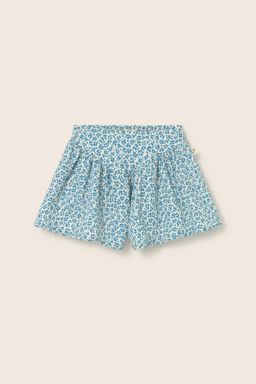 Animal print cotton shorts blue Cozmo meisjes