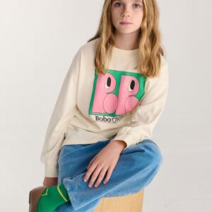 Bobo Choses Booo T-Shirt Lichtroze