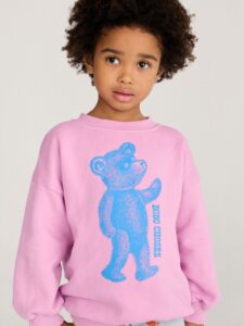 Bobo Choses Softpaw Monster Sweater Roze