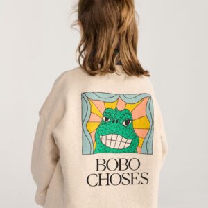 Bobo Choses Beast Sweater Beige