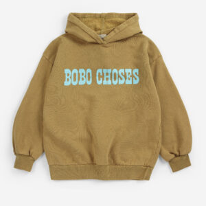 Bobo Choses Pop Hoodie Khaki