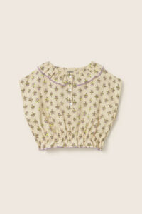 Cozmo Indiana Flower Print Blouse Lavender – Prachtige Zomerfavoriet Cozmo