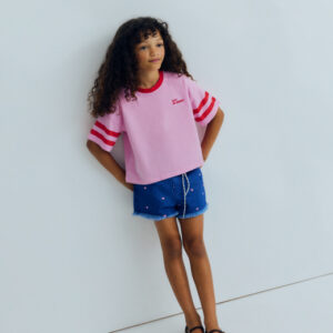 Meisjes t-shirt Canna pink lavender