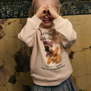 Sweater met schattige hond en tekst daily 7 930515