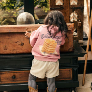 Roze sweatshirt met logo daily 7