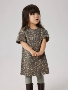 Meisjes jurk leopard - Name It