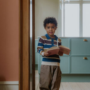 Fliink kinderen cargo broek groen