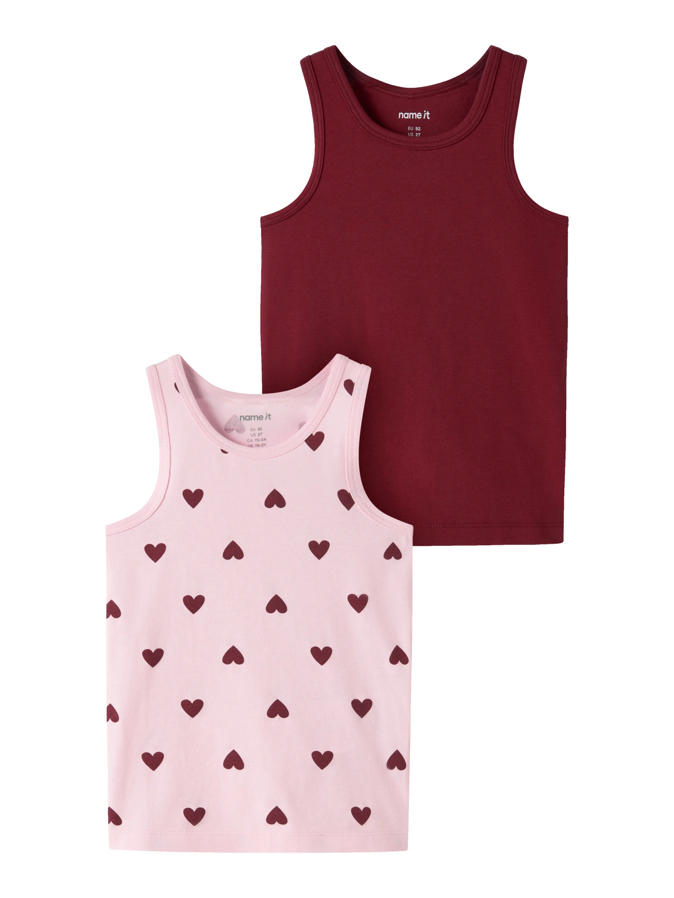 NMFTANK TOP 2P CUTIE HEART NOOS Style No. 13258435