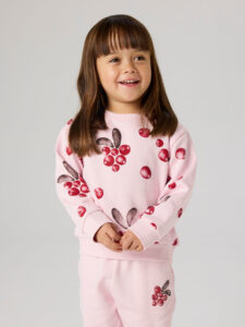 Comfortabele meisjes trui cherries