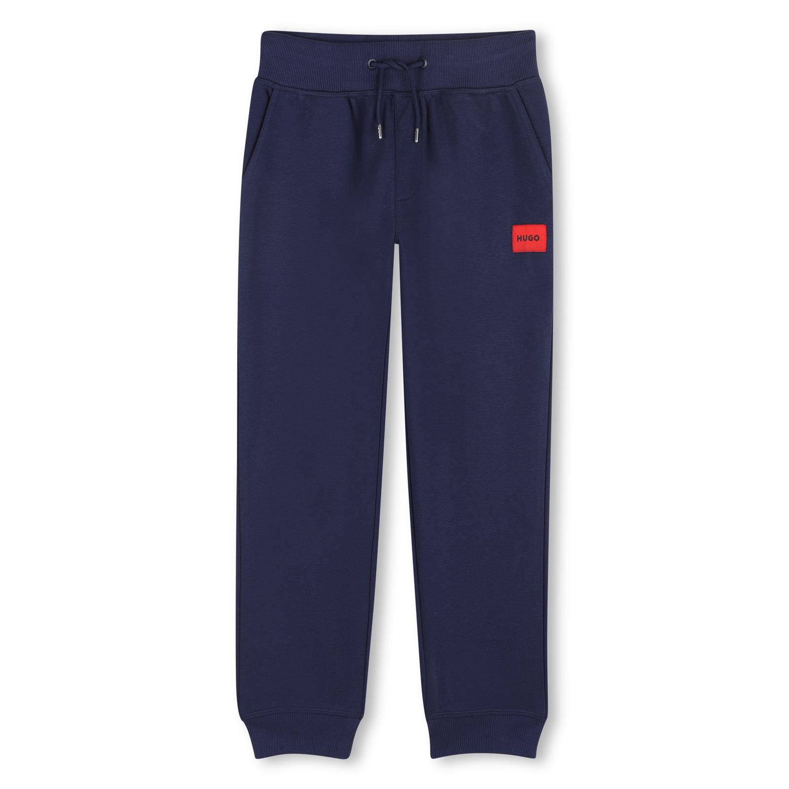 Hugo hooded cardigan blauw