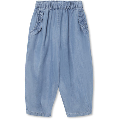 Helene broek meisje Fliink denimlook Tencel