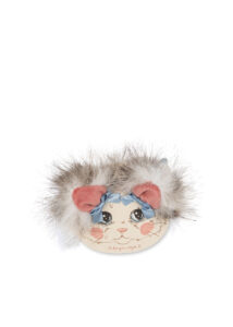 Konges Sløjd meisjes haarspeld kattenoortjes kitty print