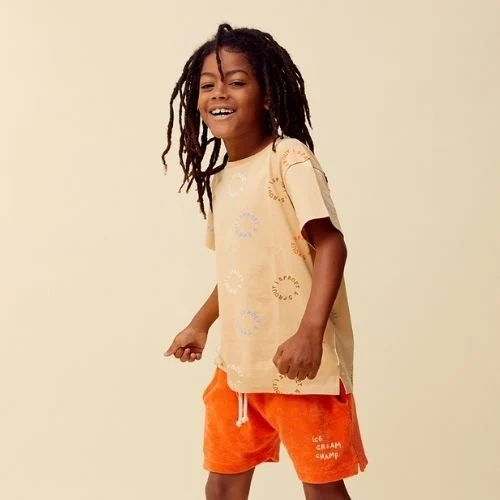 Jongens T-shirt Sproet & Sprout met all-over Sproet print