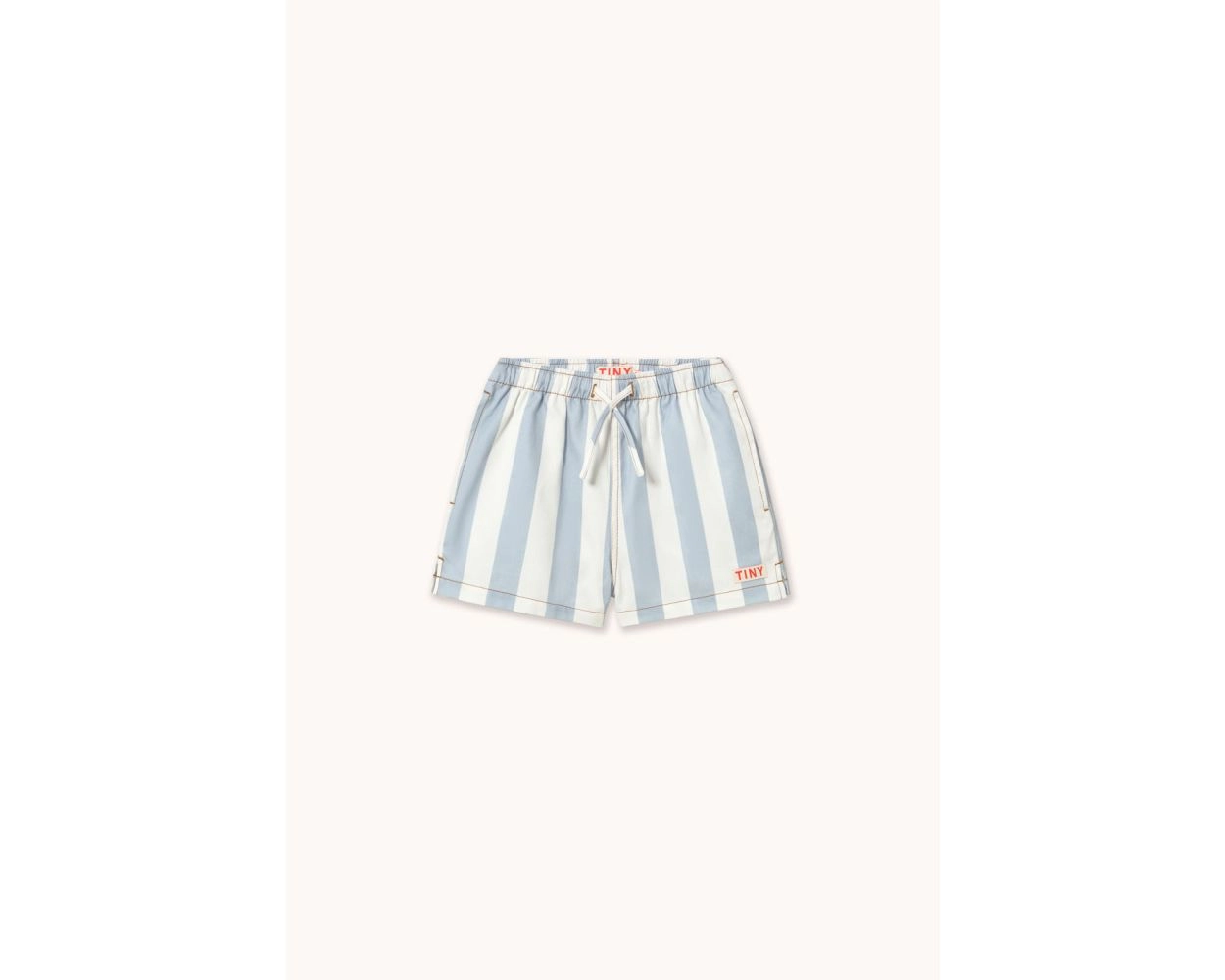 Kinder short blauw strepen Tiny Cottons zomer