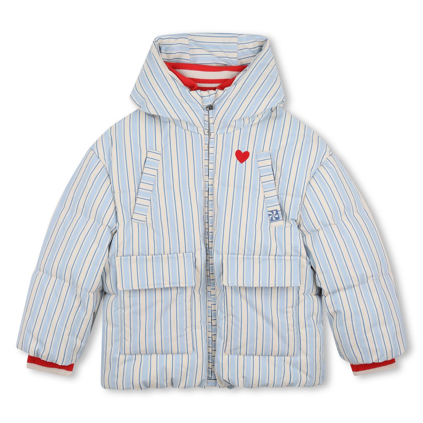 Kids Around Puffer Jacket Blauw