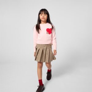 kids around pullover roze