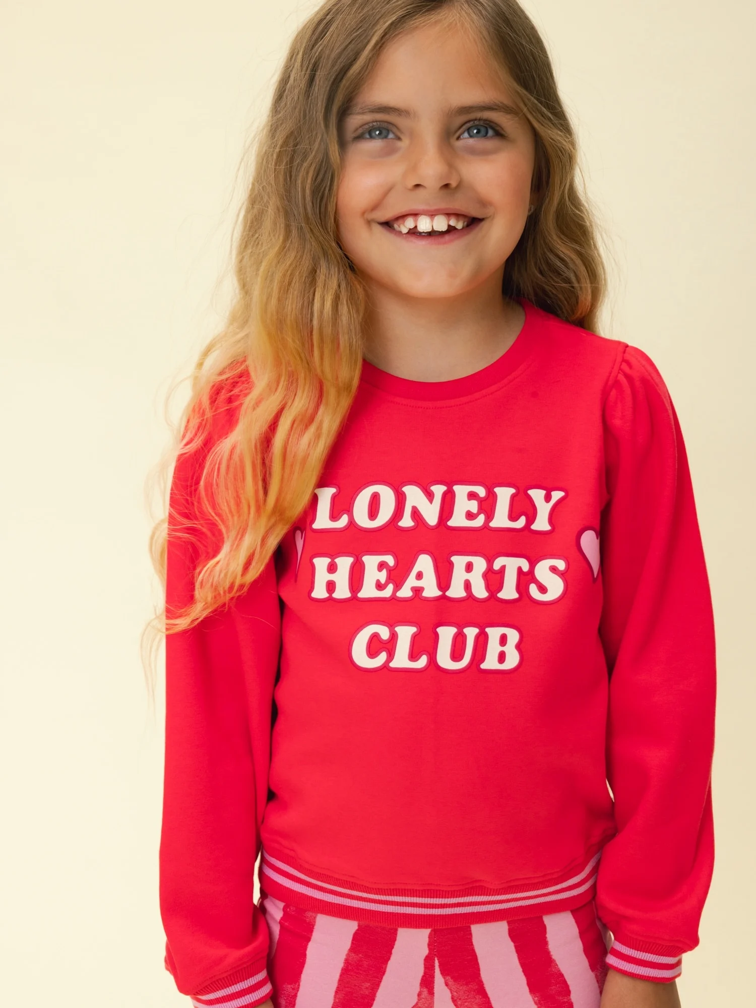 Lonely Hearts Club meisjes trui rood