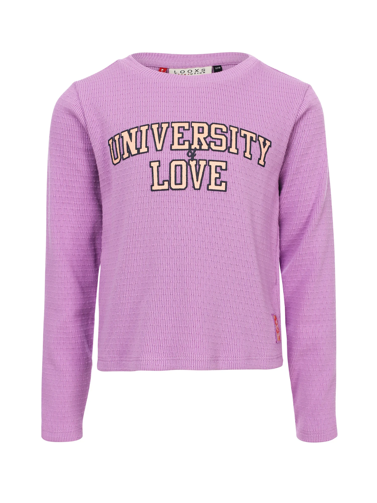 Longsleeve cropped lila meisjes LOOXS Little