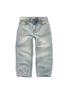 Sproet en Sprout Loose Denim Pants Blue Vintage Blue