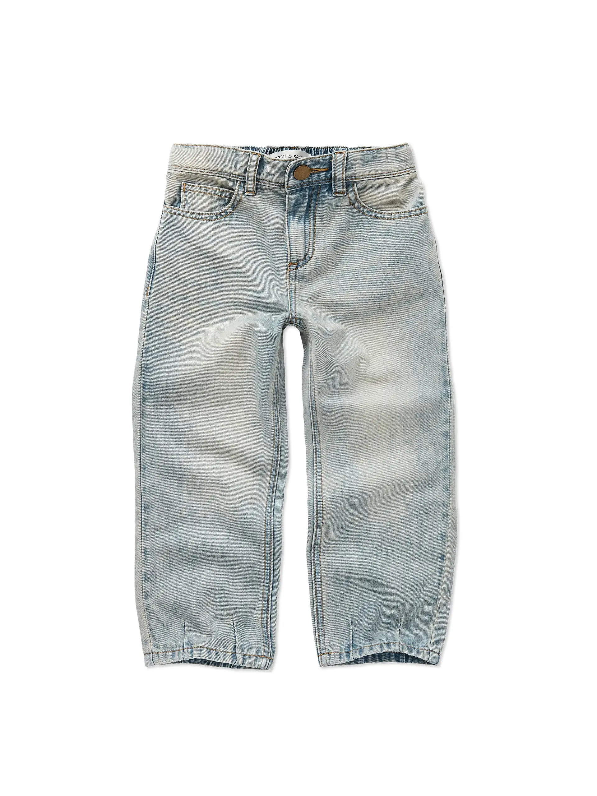 Loose denim pants blue Vintage blue primary