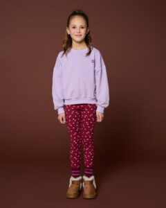 Petit Blush Luca sweater purple rose