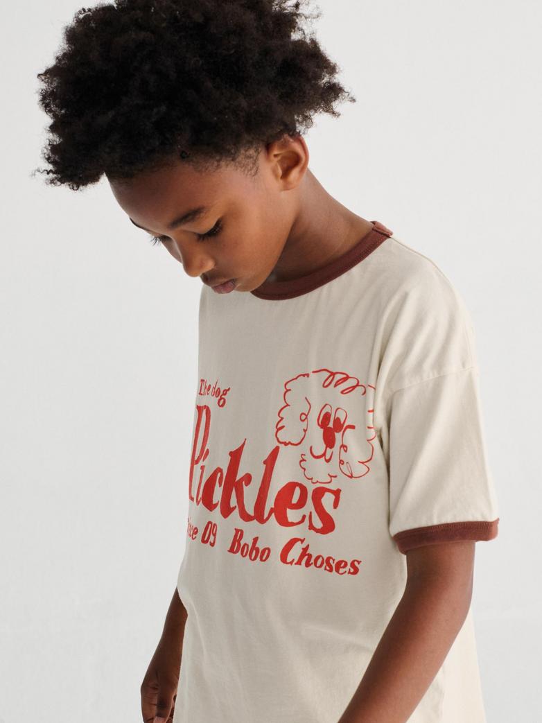 Offwhite kinder T-shirt Pickles The Dog Bobo Choses