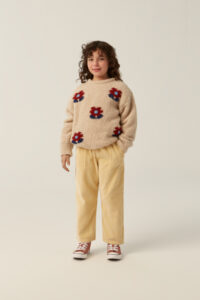 Flowers ecru jumper