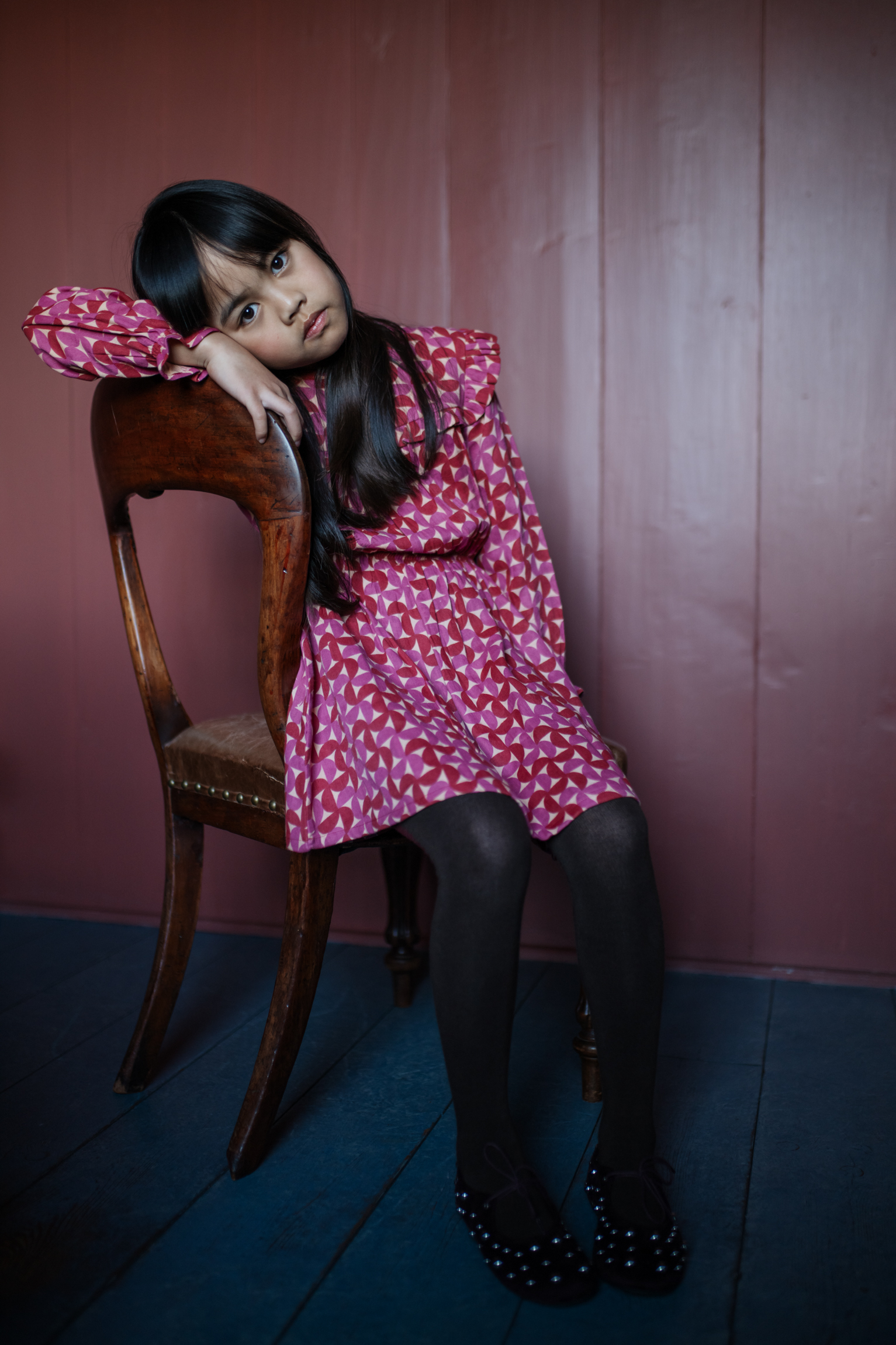 Ruffle Dress Grafic Multi Color primary