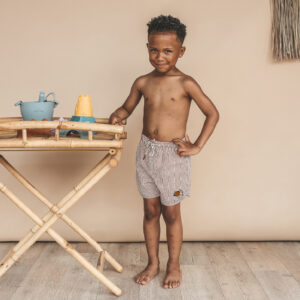 Seersucker swim short Salted Stories