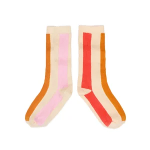 Socks Stripes Nectarine