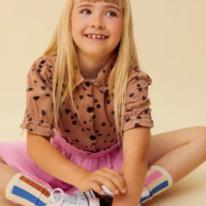 Sokken Multi Stripe Pink Sproet en Sprout