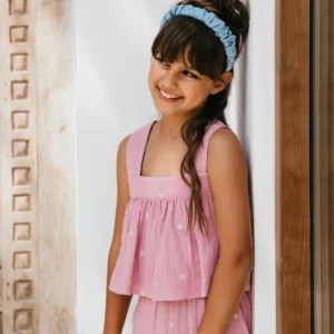 Summer Top Embroidery | Petit Blush